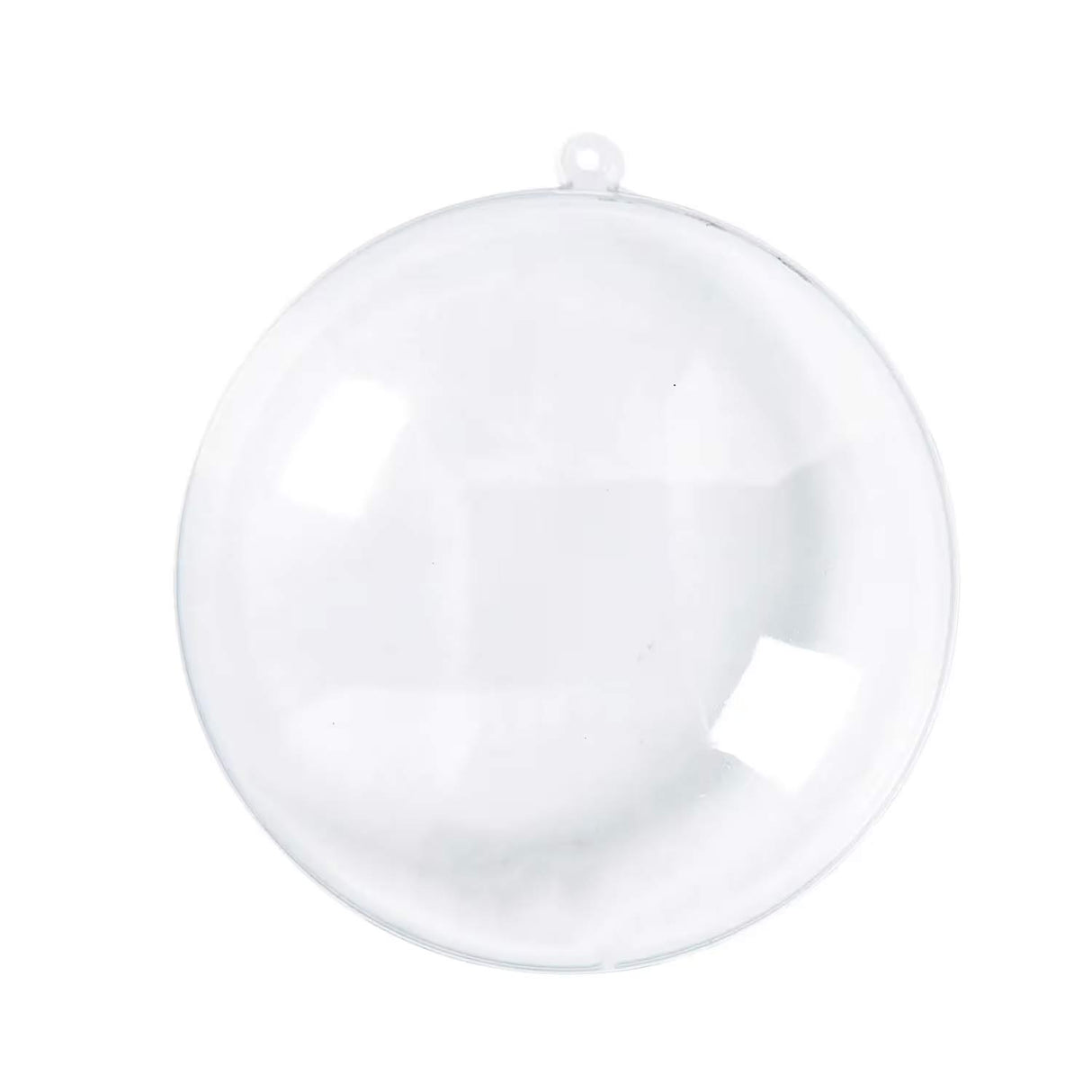 Small DIY Clear Disc Christmas Ornaments 24 Pack Craft Kit