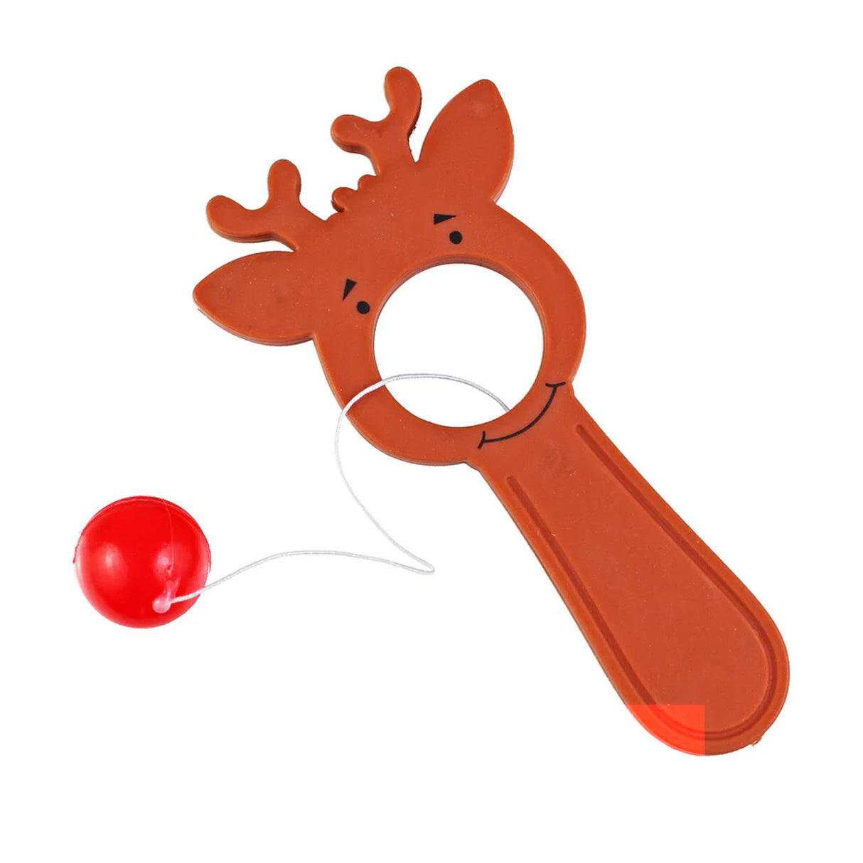 Reindeer Bullseye Game Plastic Holiday Party Favors 12 Ct