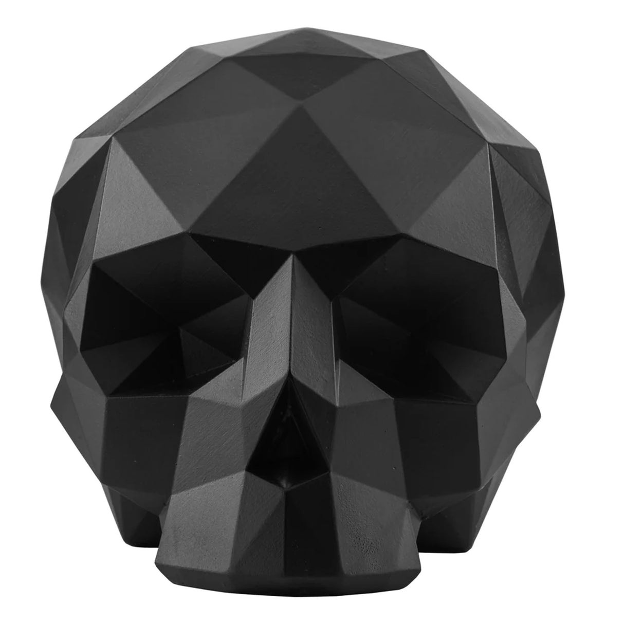 6IN Black Origami Skull Halloween Tabletop Decoration