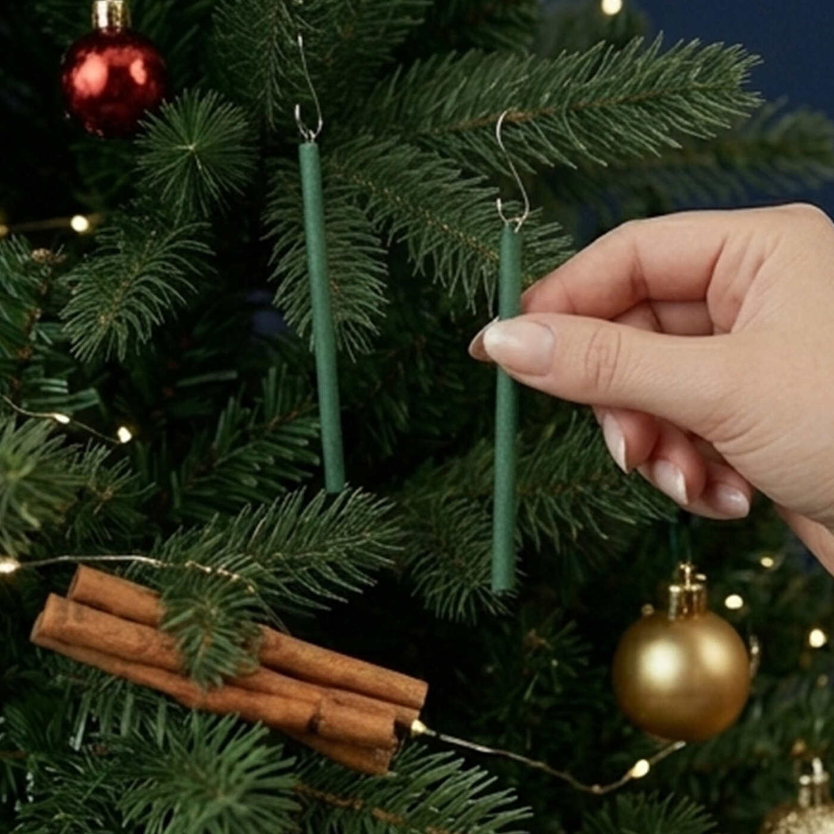 Two Dashes of Cinnamon Scented Ornament Sticks 2 Pack