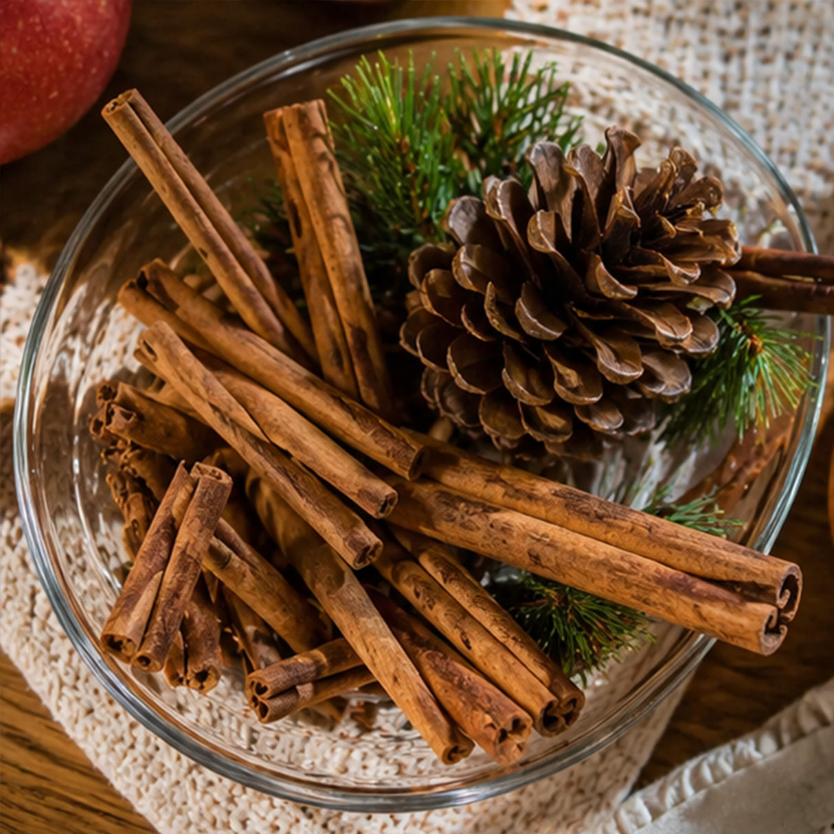 Scentsicles Autumn Apples Cinnamon Spiced Pine Cones Scented Sticks 3 Pack