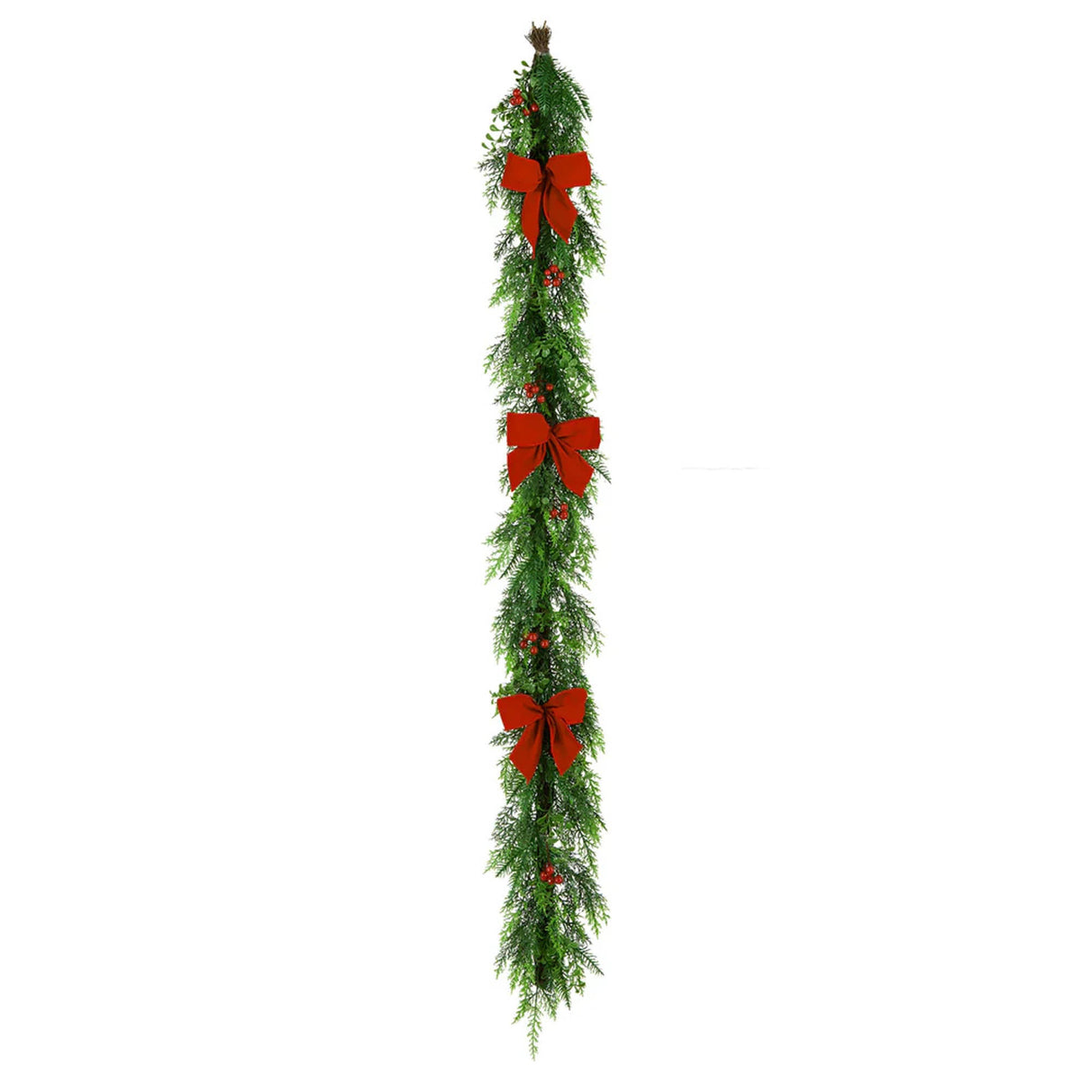 Christmas Classic Garland, 6 Foot Decorative Holiday Garland
