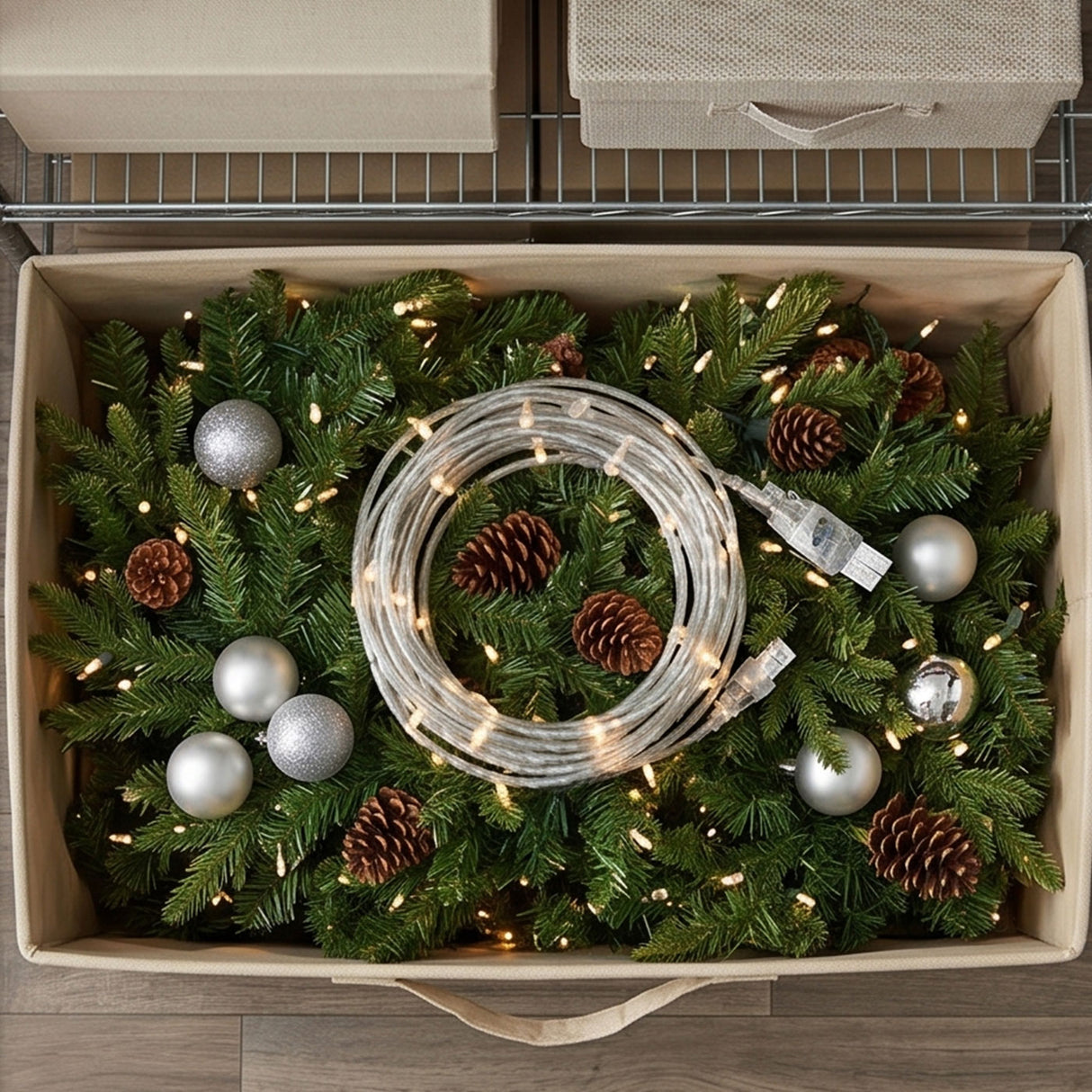 12ft Pre-Lit Dunhill Fir Christmas Tree with Dual Color LED Lights & PowerConnect