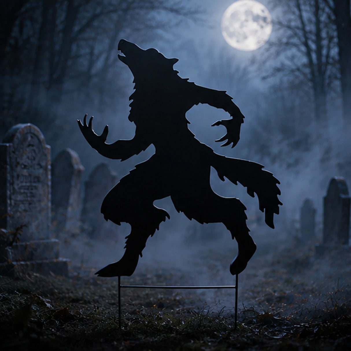 38 in Halloween Werewolf Lawn Stake Outdoor Garden Decor