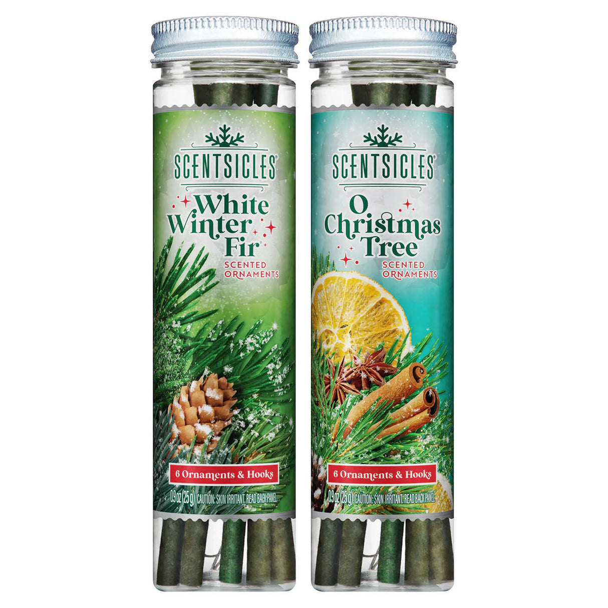 Scentsicles White Winter Fir & O Christmas Tree Sticks