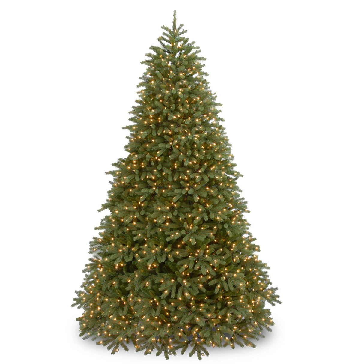 10ft Pre-Lit Jersey Fraser Fir Artificial Christmas Tree with Dual Color LED Lights