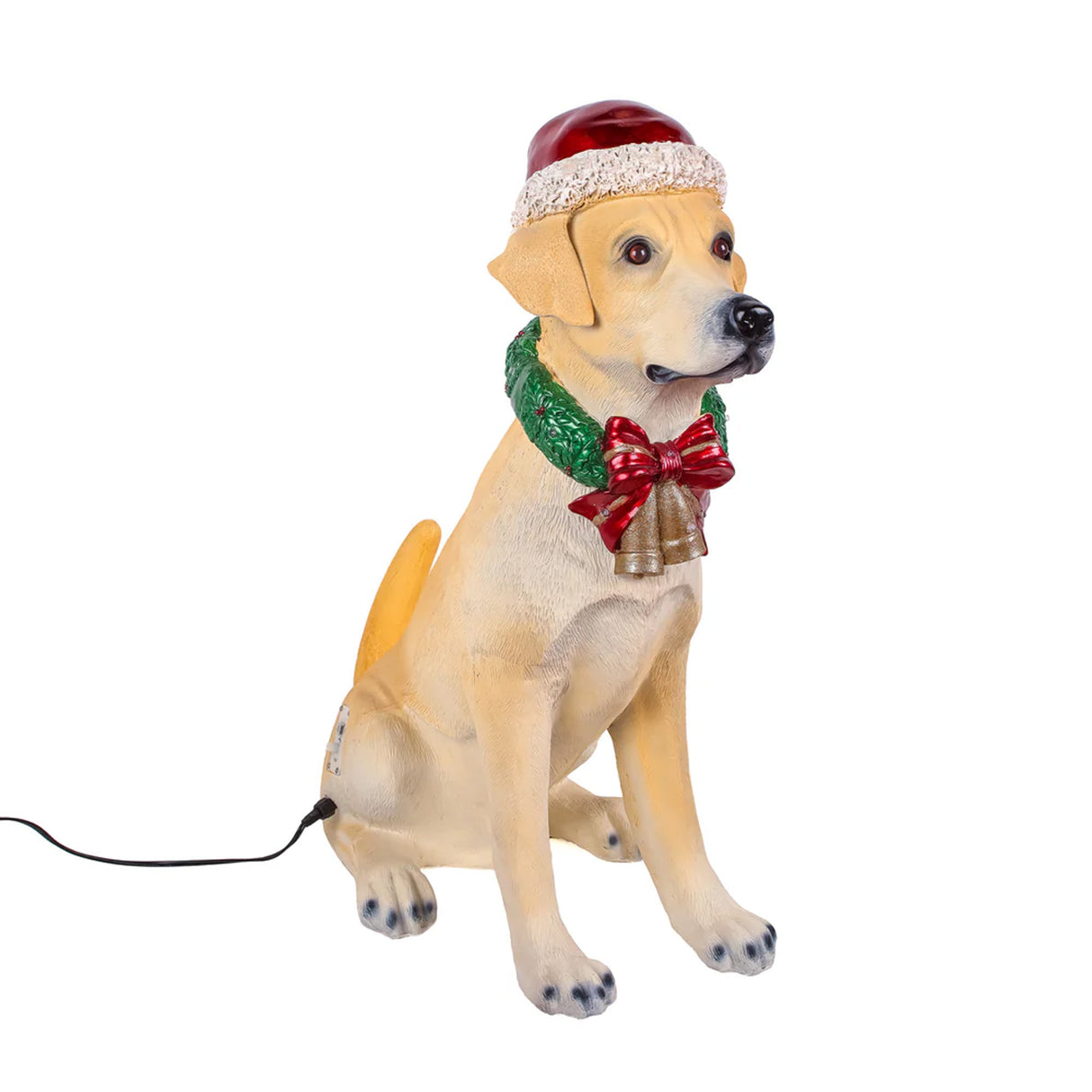 28IN Motion Activated Labrador Retriever with LED Lights