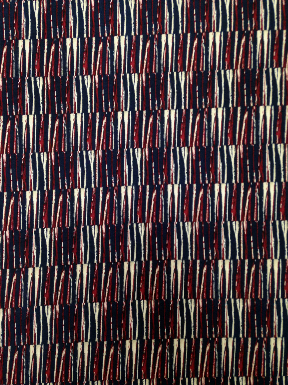 Abstract Geometric Lines Pattern On Stretch Ity Knit Jersey Polyester Spandex Fabric - Abstract Geometric Lines, Multi Color, 58 To 60 Inches Wide