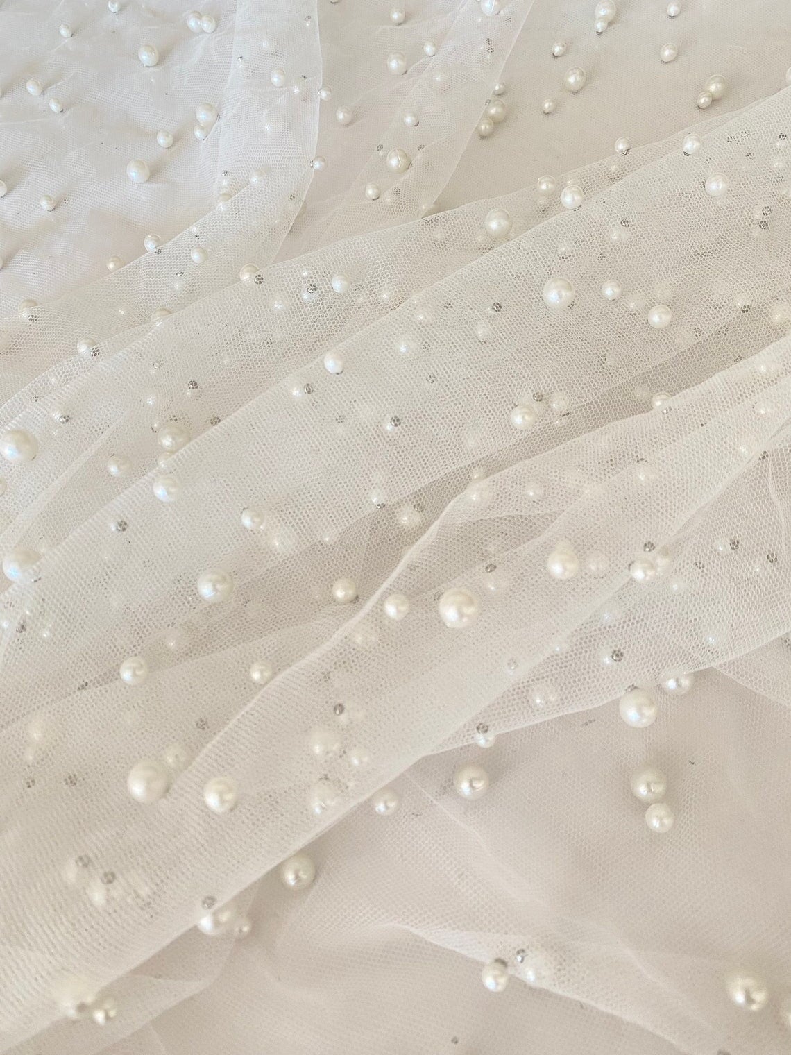 Pearl Tulle Off White