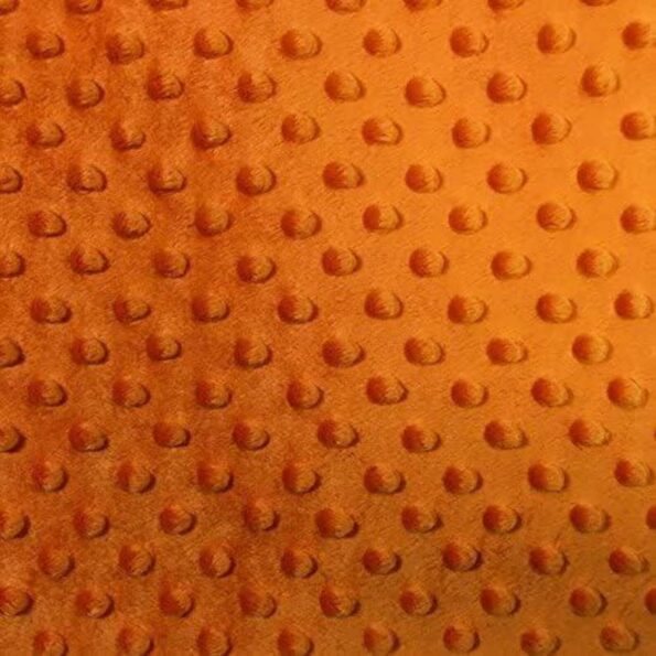 Minky Dimple Dot Stretchy Plush Polyester Fabric - 60" Width (1 Yard)
