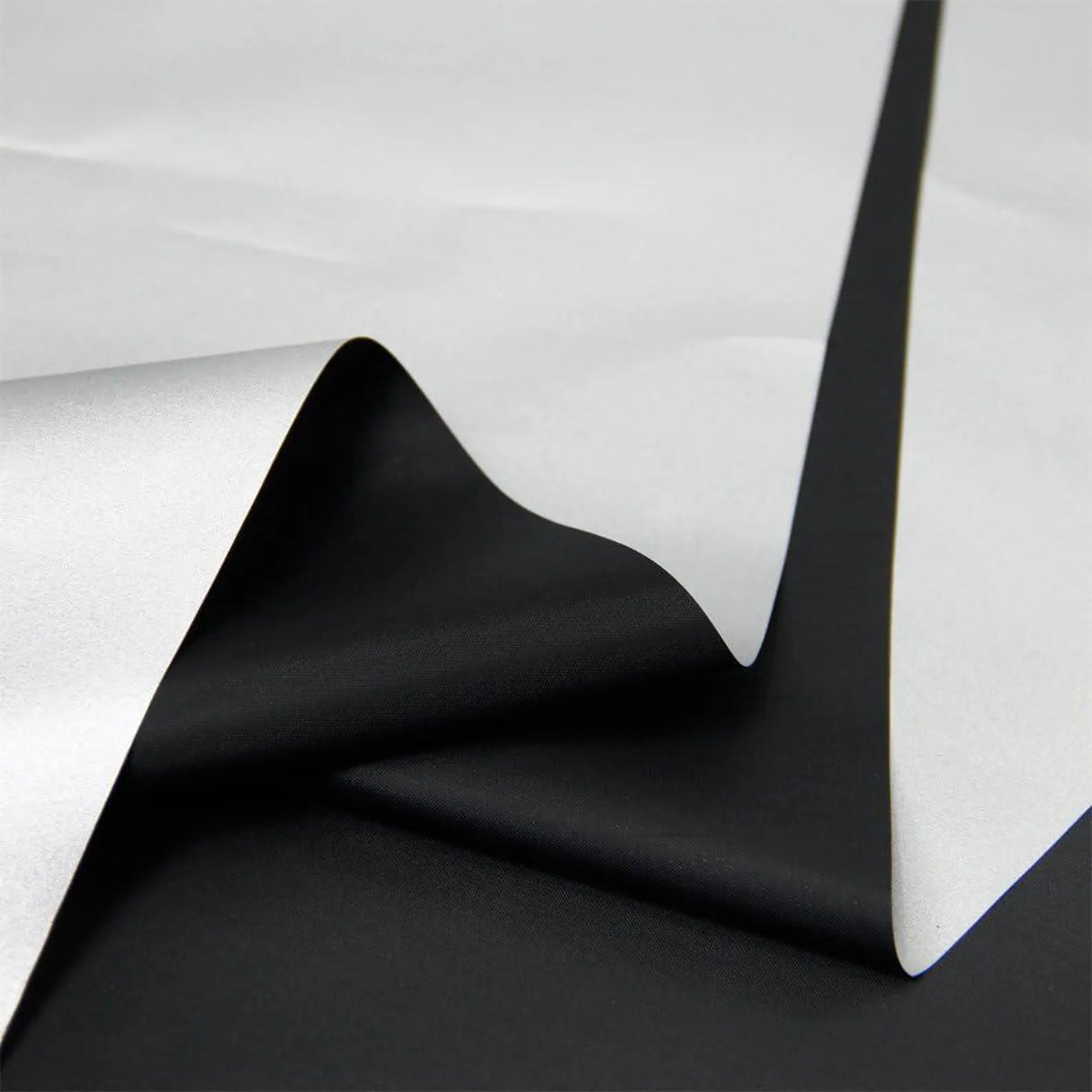 Blackout Drapery Lining Polyester Fabric - Black, Ivory, White, 60" Width