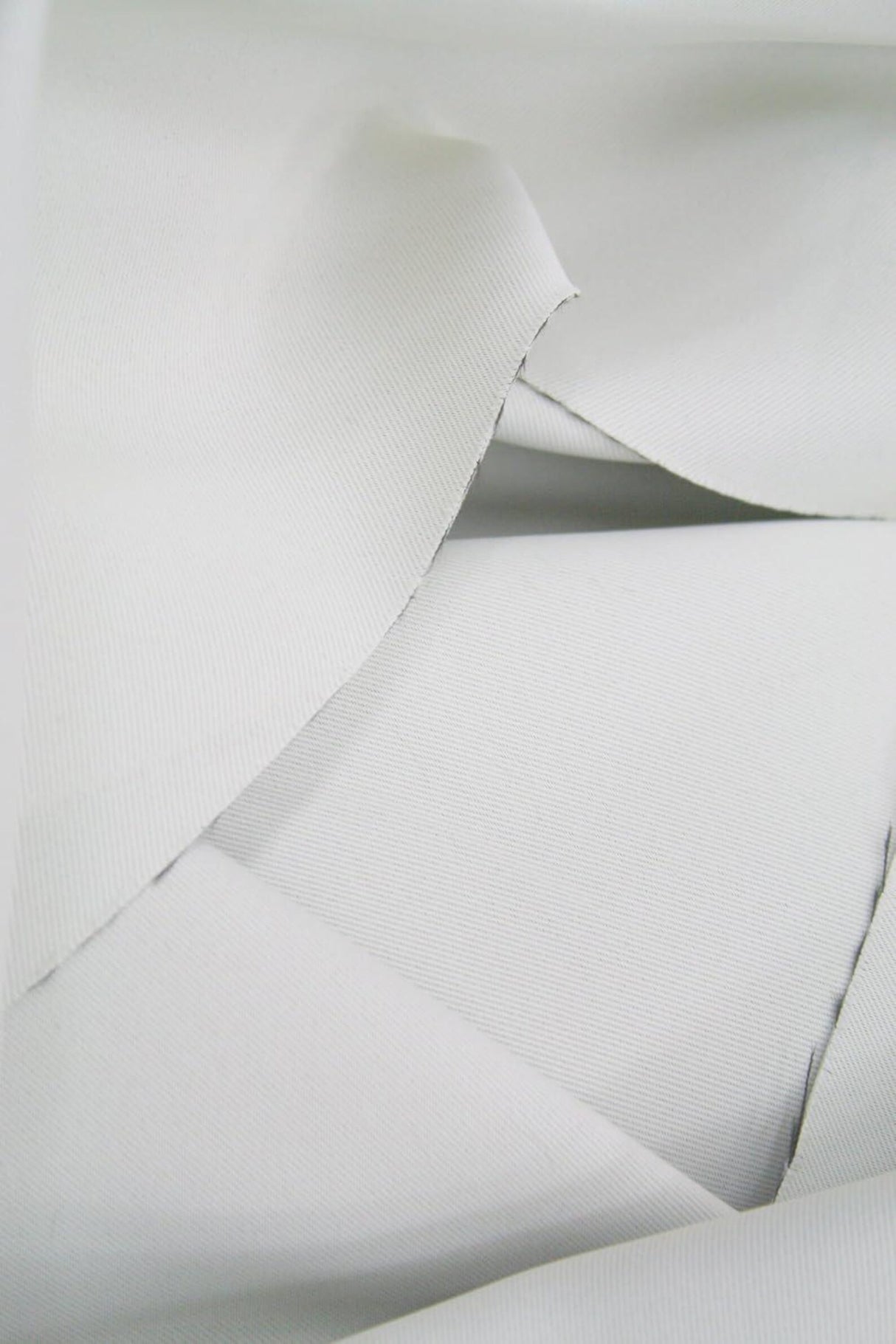 Blackout Drapery Lining Polyester Fabric - Black, Ivory, White, 60" Width