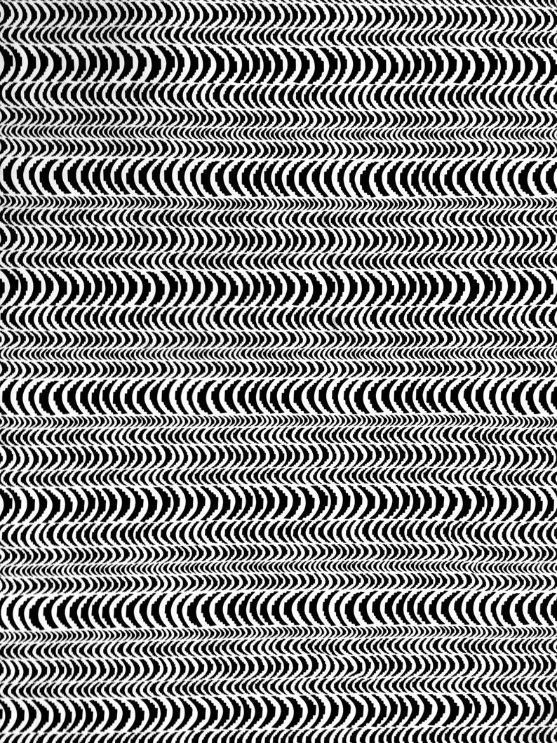 Venecia Single Spun Polyester Spandex Fabric - Geometric Design, 58"-60" Width