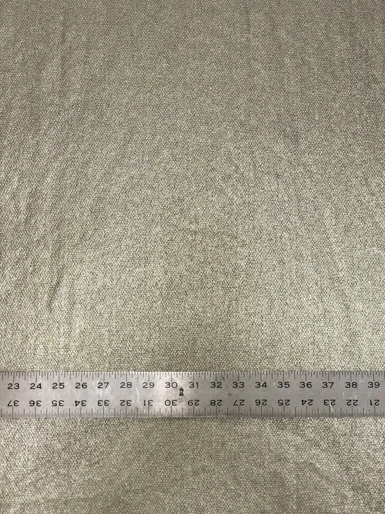 Polyester Sweater Knit Fabric - Gold Lurex Foil Design, 58/60" Width (1 Yard)
