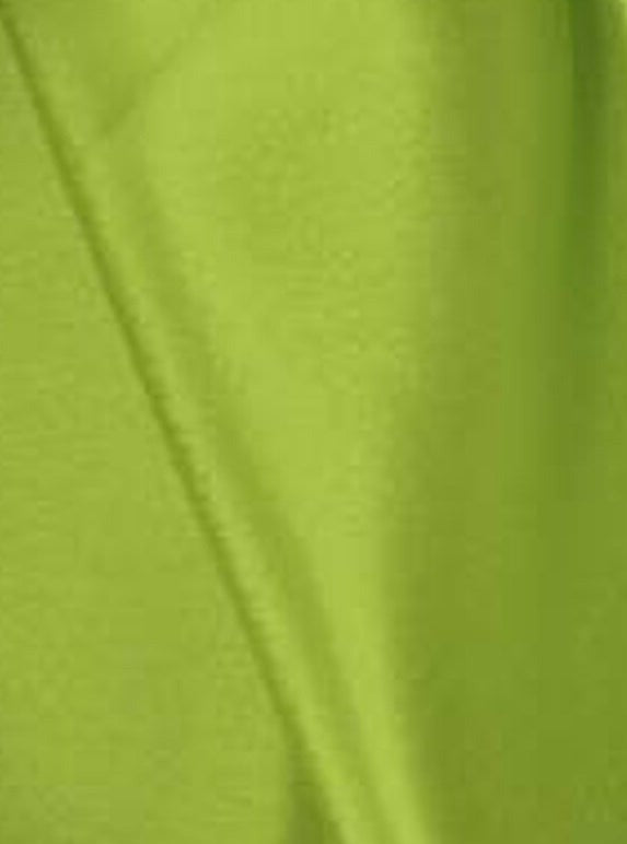 Sage Green Polyester Satin
