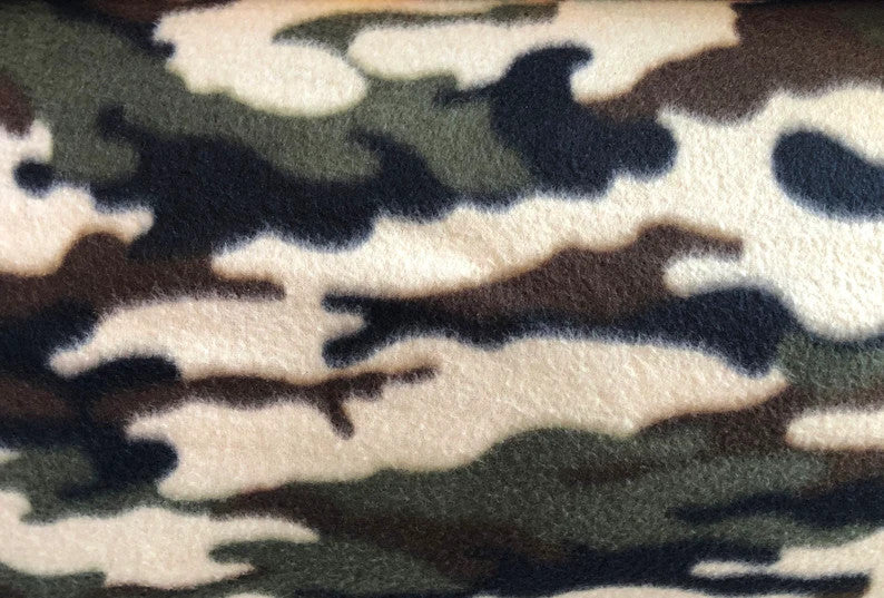 Polyester Anti-Pill Fleece Fabric - Assorted Prints, 58-60 Inches Wide