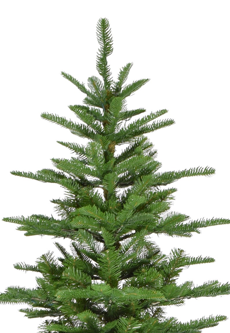 6.5' TREE, 956 TIPS, METAL STAND, 52" DIA