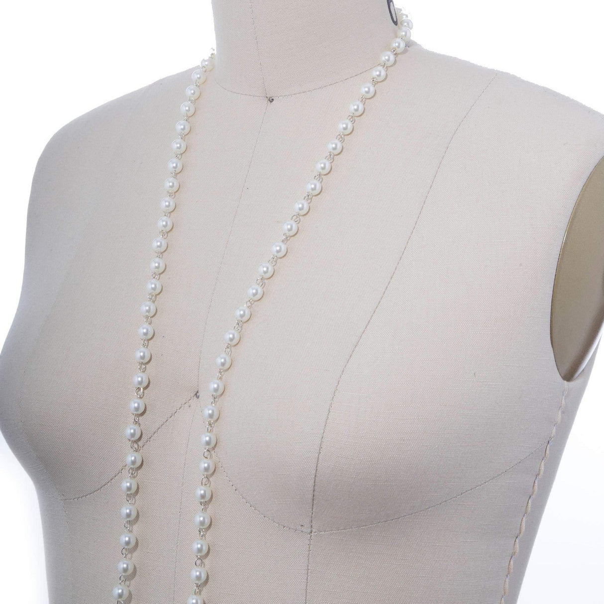 Pearl Trim 8mm Ivory Faux Pearl