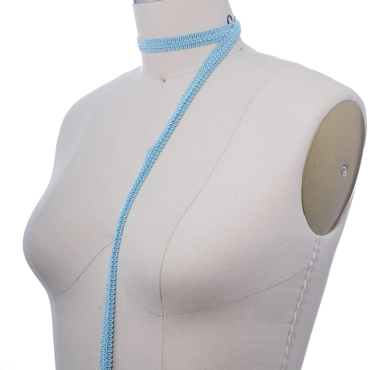 Gimp Trim Baby Blue 5/8 Inch