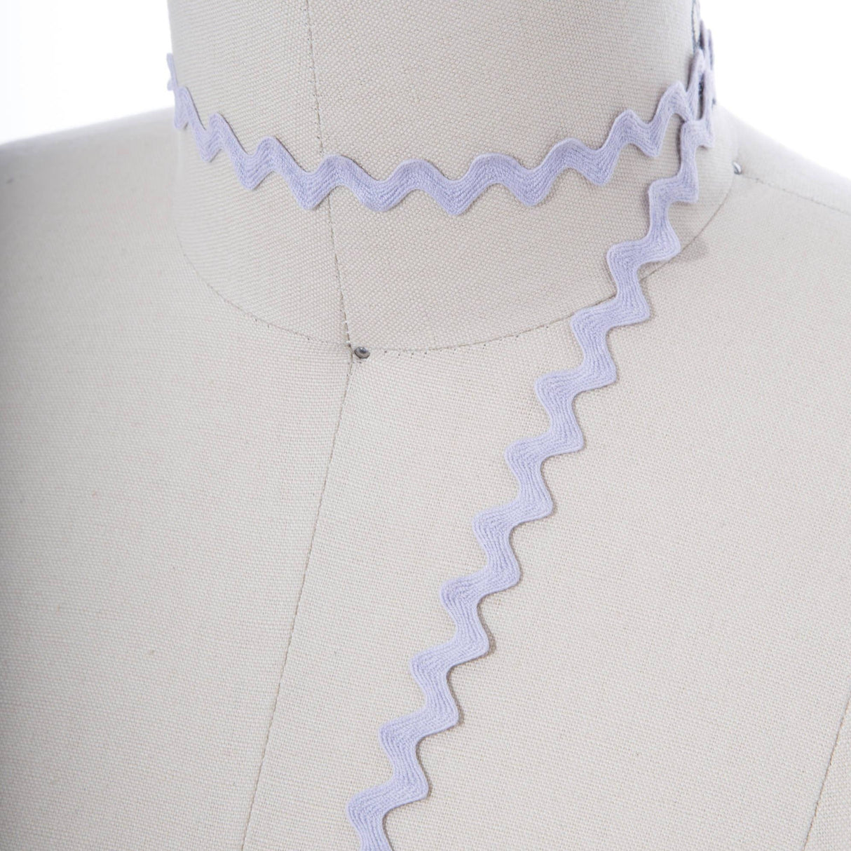 Ric Rac Trim Lavender 8mm