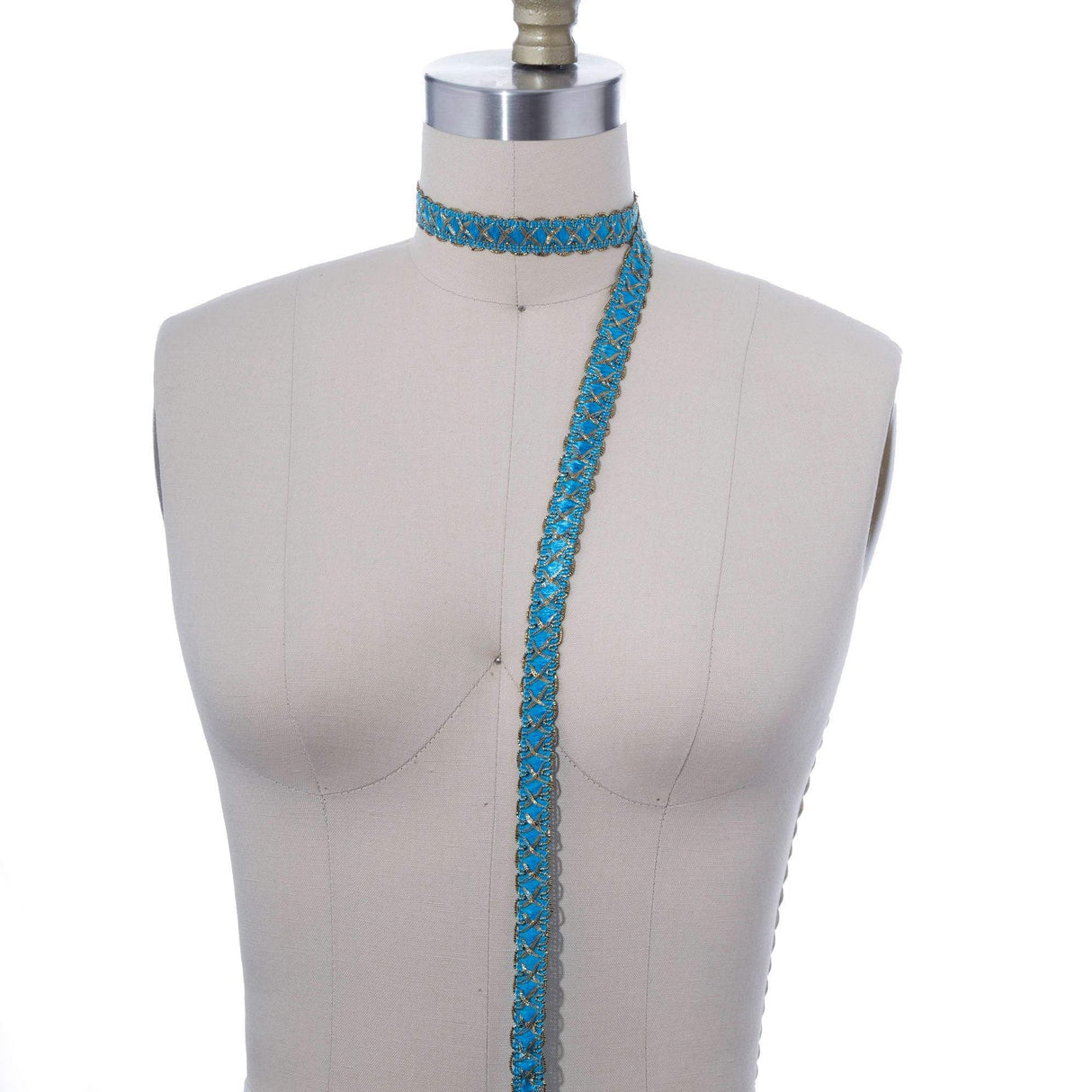 Gimp Trim Turquoise Blue 5/8 Inch
