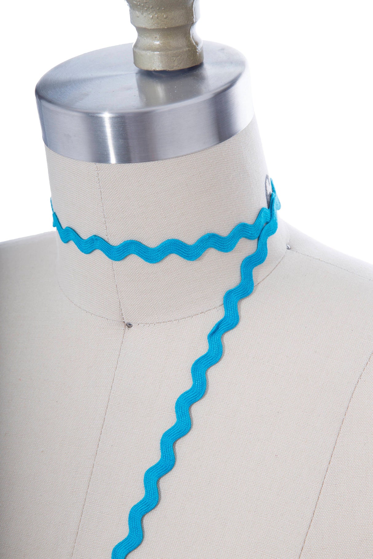 Ric Rac Trim Aqua Blue 3 Yards