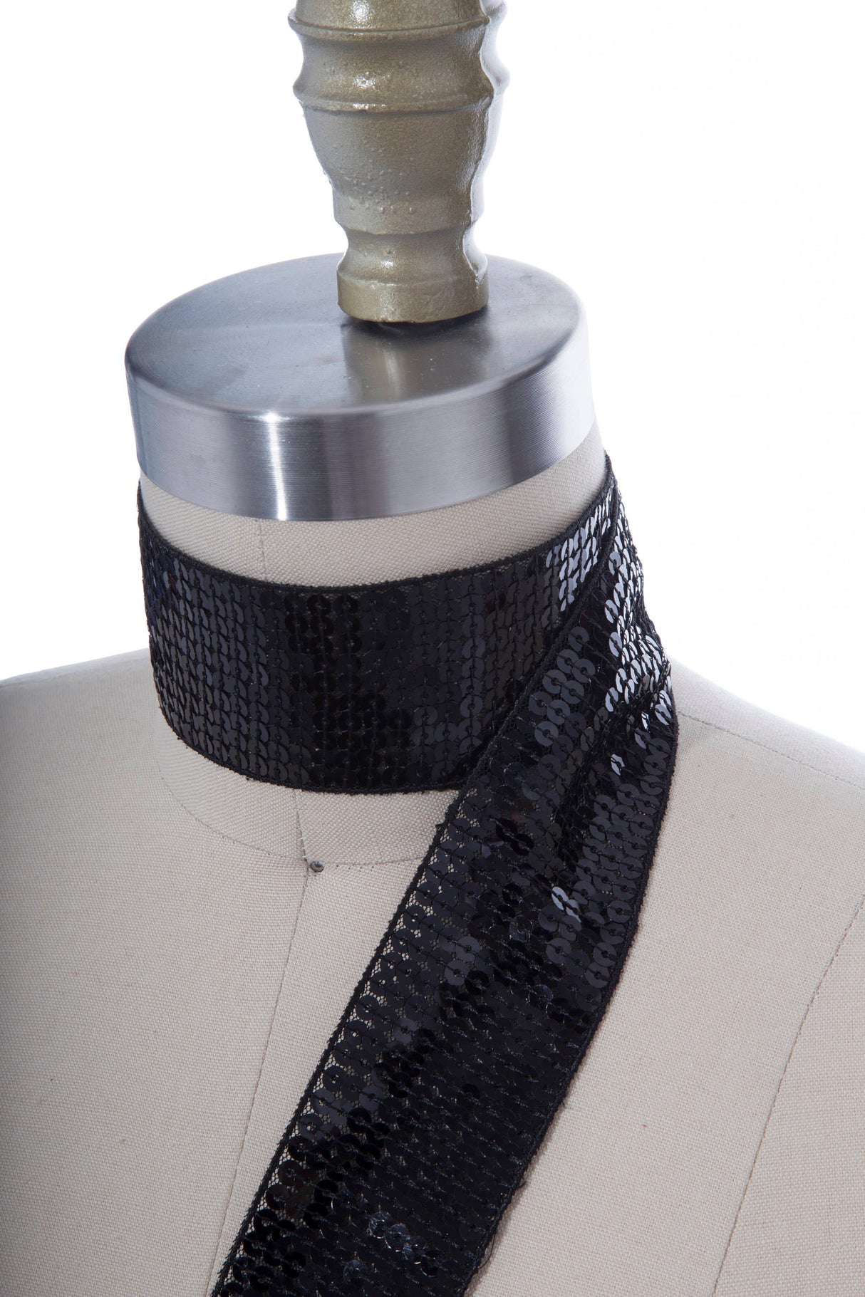 Sequin Trim Ribbon 2 Inch Non-Stretch