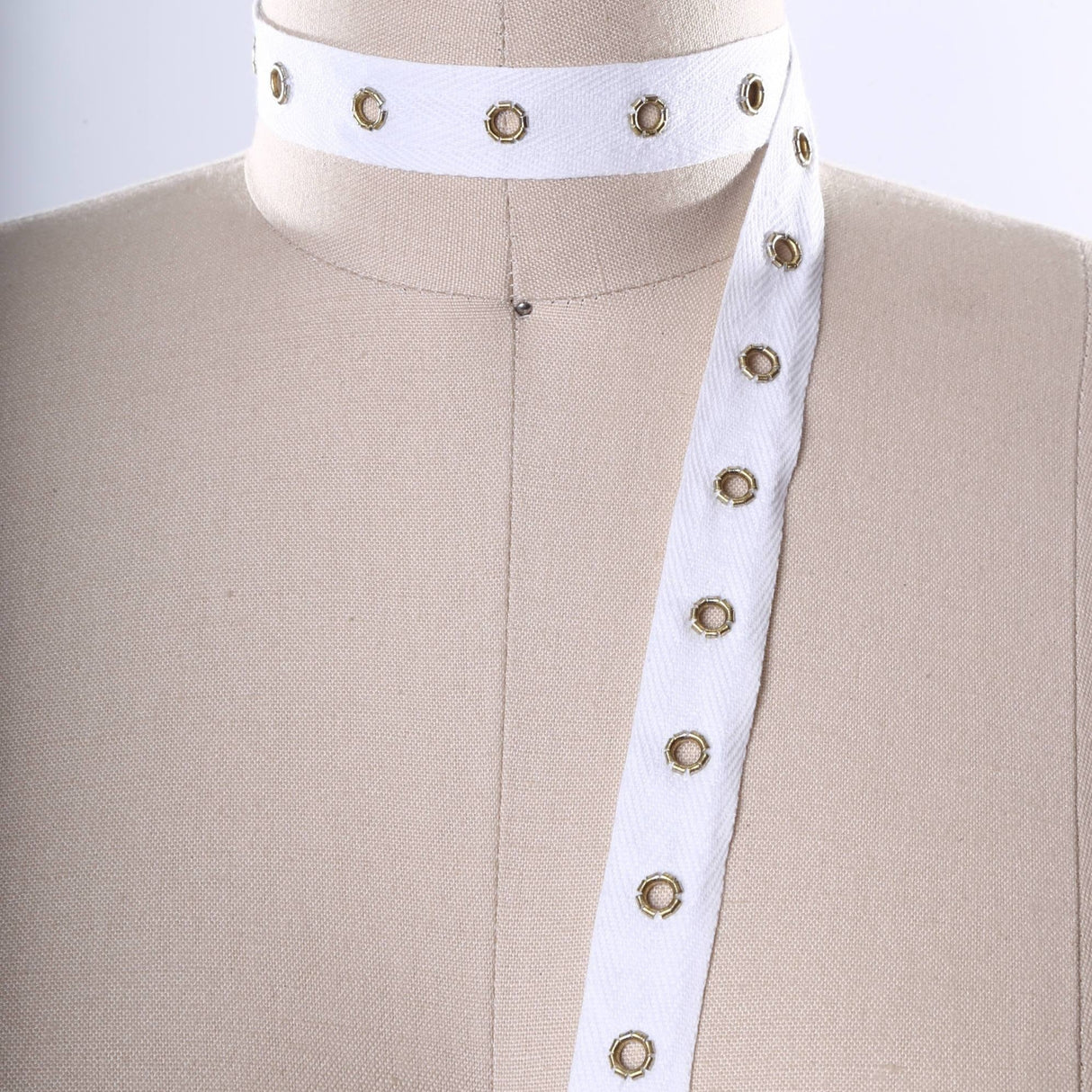 Eyelet Trim Cotton Grommet Tape 3/4"