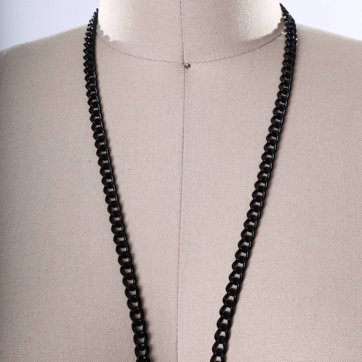 Metal Cord Chain Trim 6mm Glossy