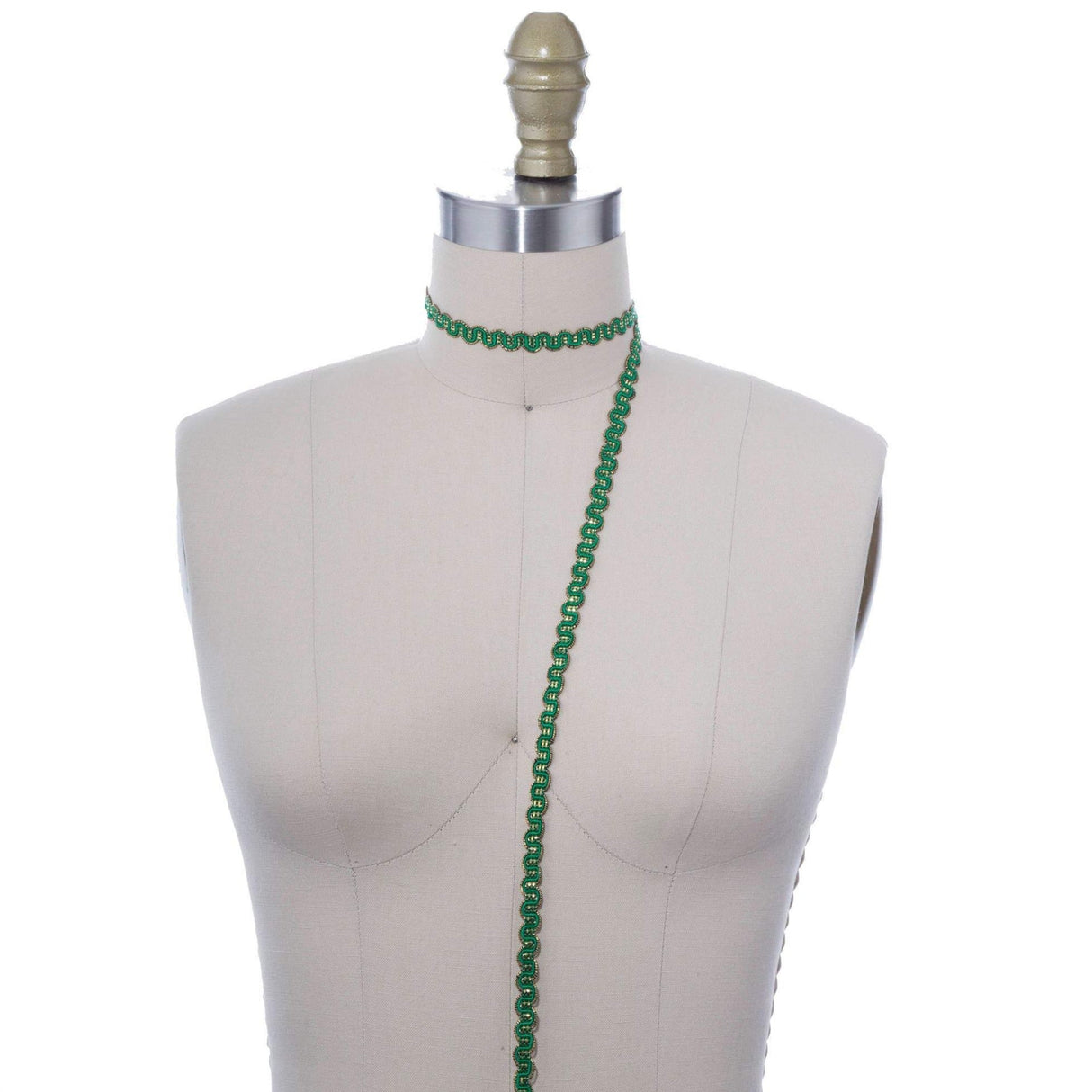 Gimp Trim Green Gold 3/8 Inch