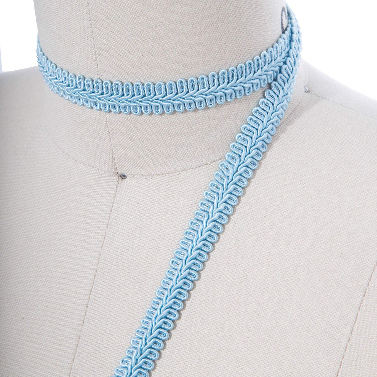 Gimp Trim Baby Blue 5/8 Inch