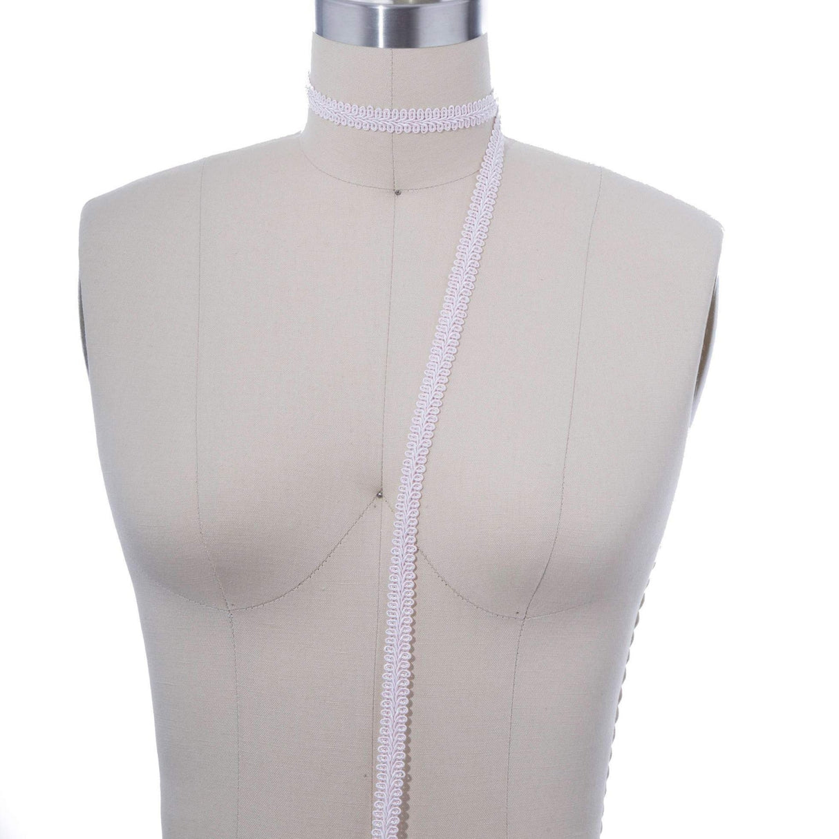 Gimp Trim Ribbon Blush Pink 5/8"