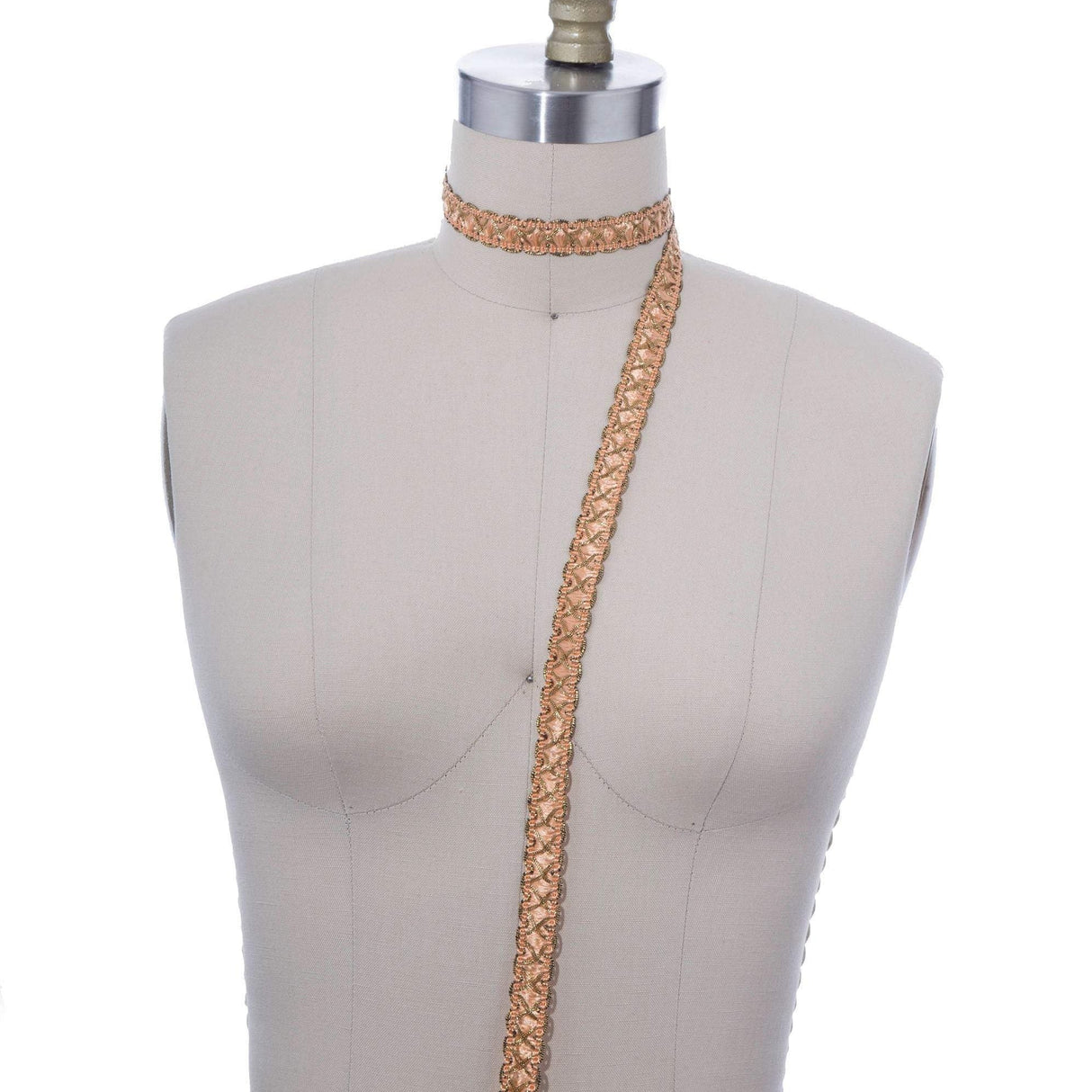Gimp Trim Peach Gold 5/8 Inch