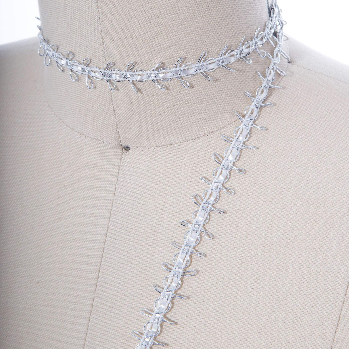 Gimp Picot Edge Trim 5/8" Gold Silver