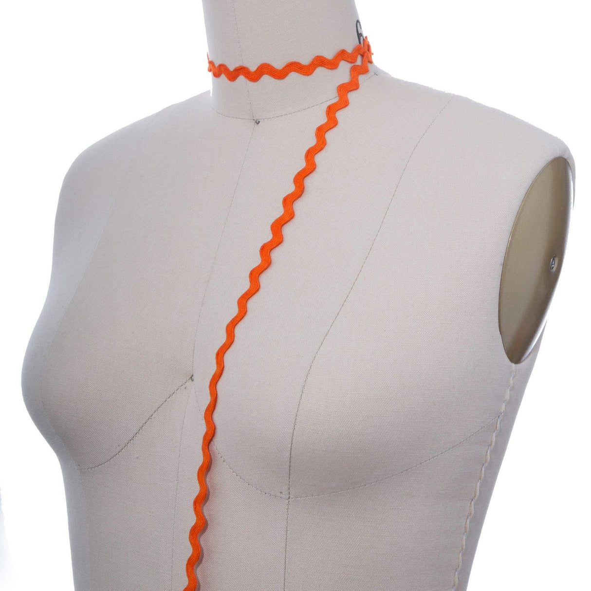 Ric Rac Trim Vibrance Orange 0.25 Inch