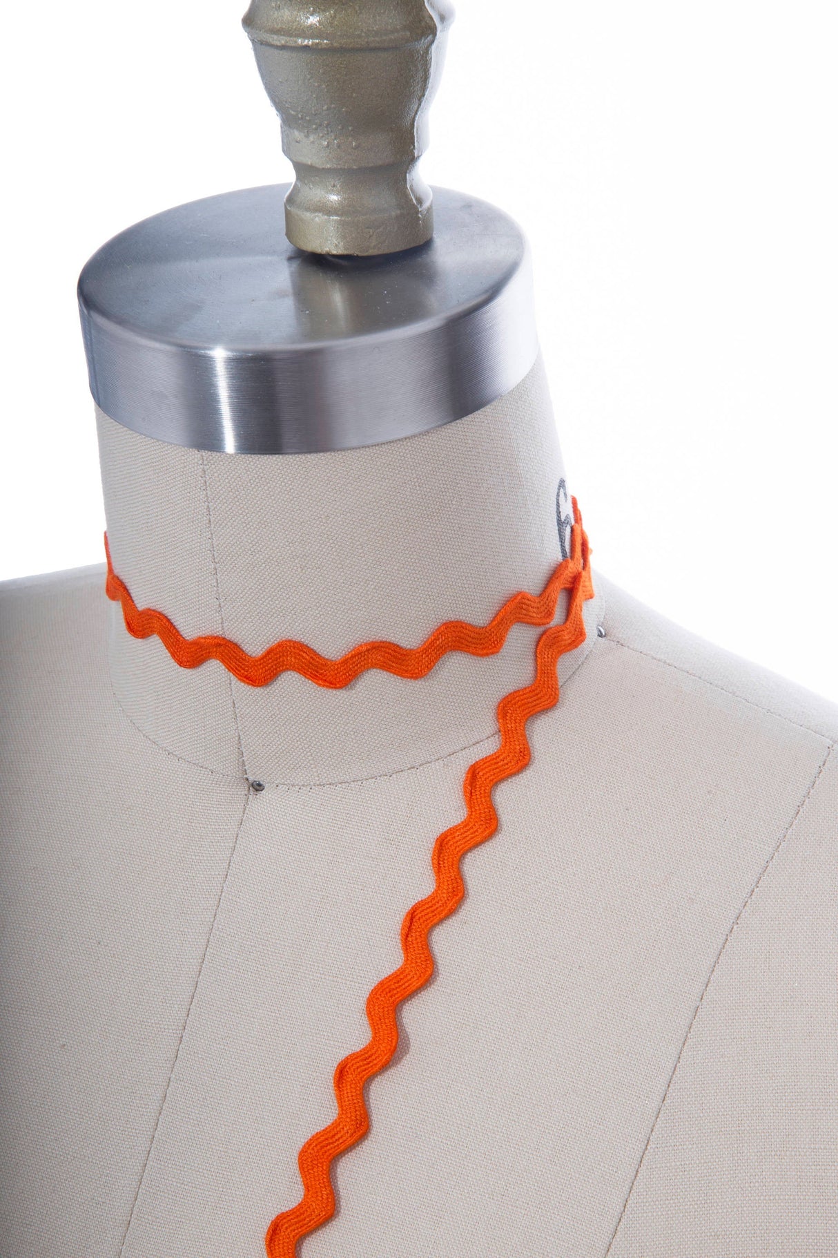 Ric Rac Trim Vibrance Orange 0.25 Inch