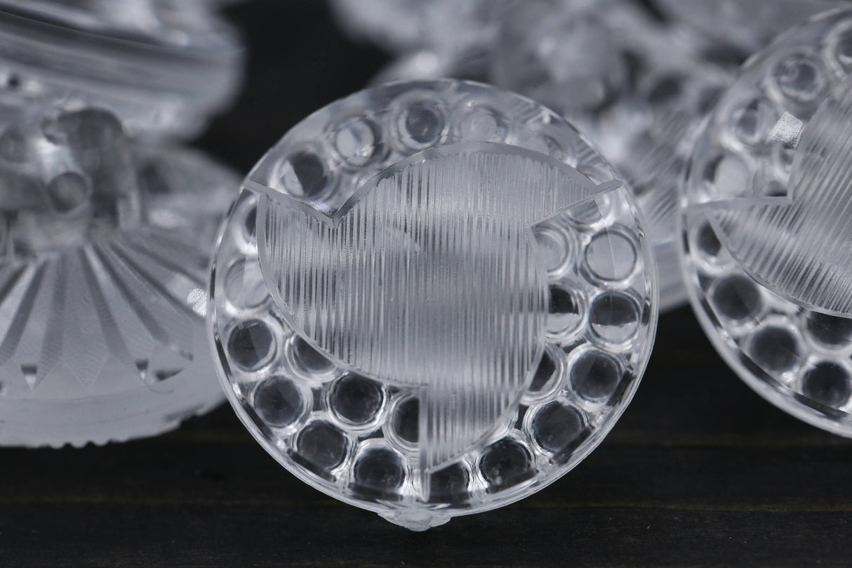 Clear Plastic Shank Button