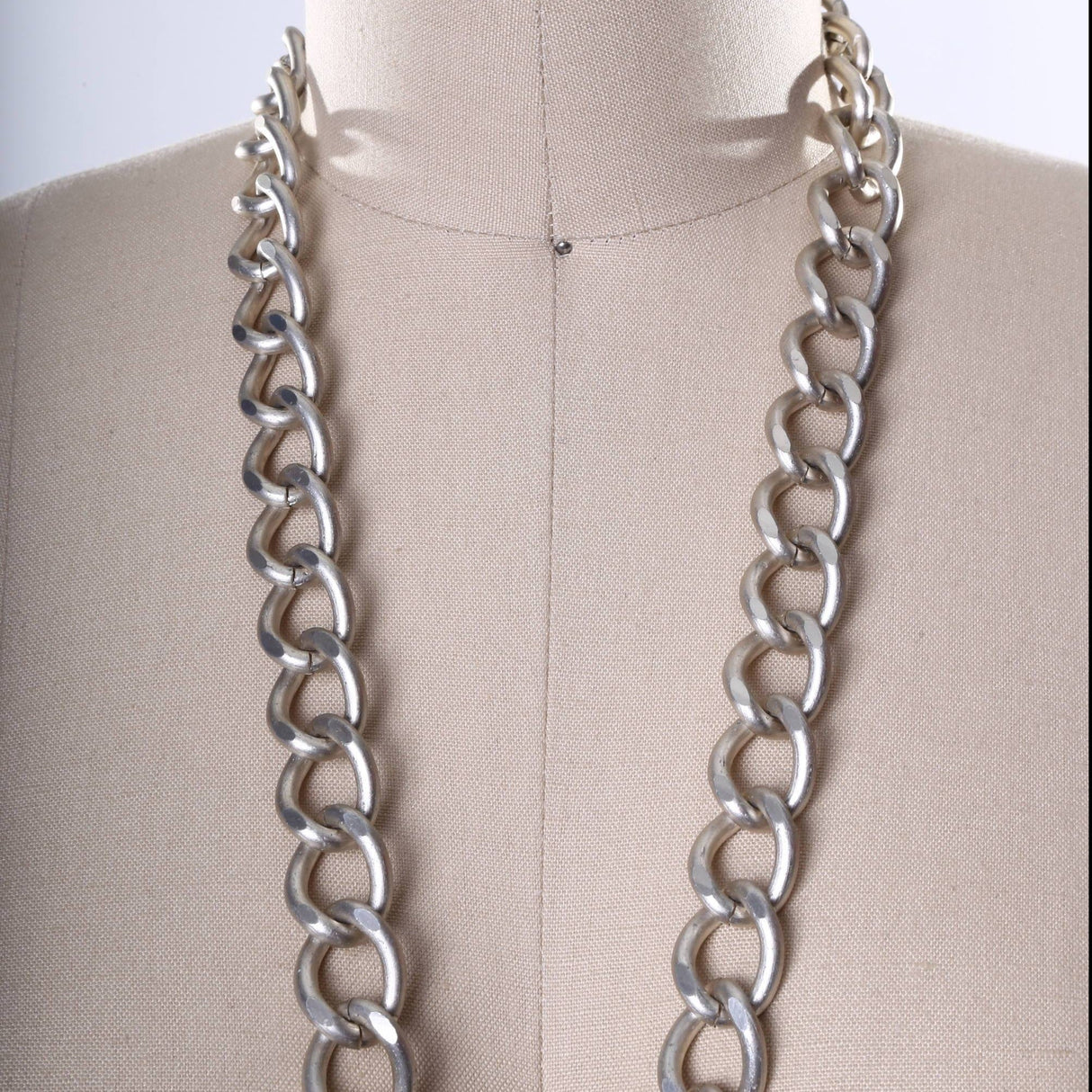 Chain Trim Silver Nickel Aluminium 20mm
