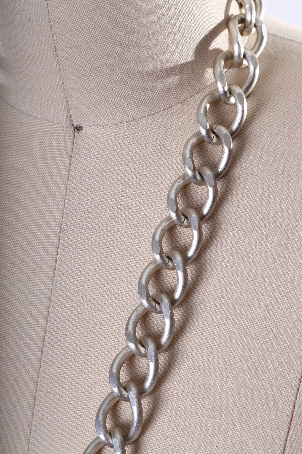 Chain Trim Silver Nickel Aluminium 20mm