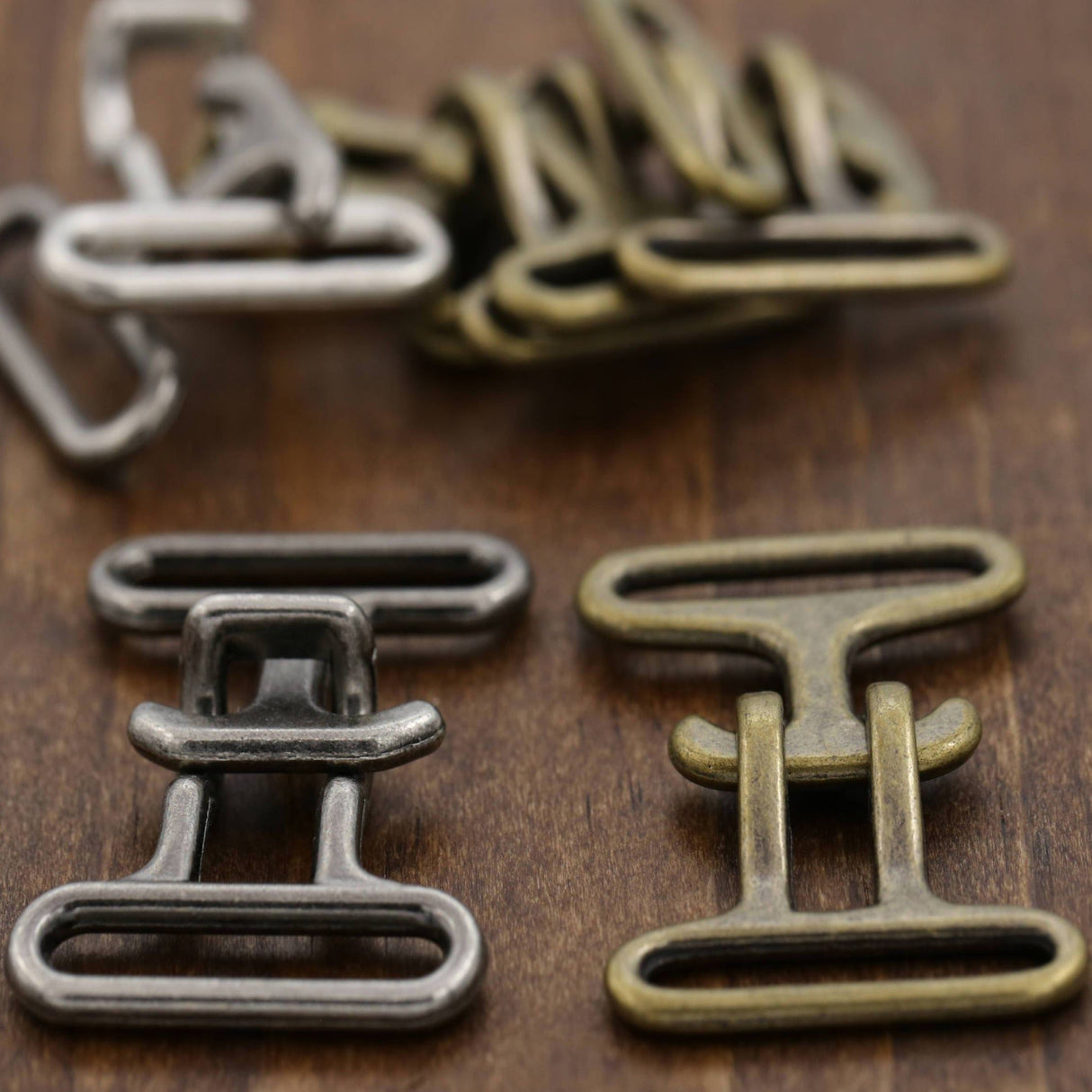 Heavy Duty Metal Buckle 1" Two-Part