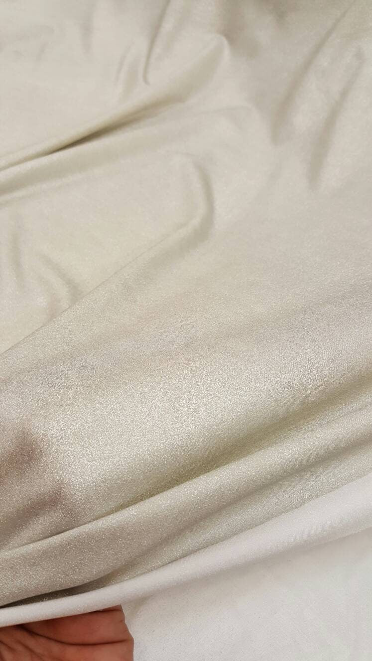 Stretch Spandex Fabric Silver