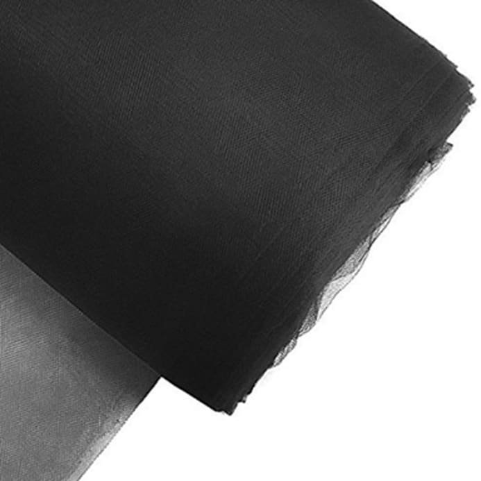 Black Tulle Bolt