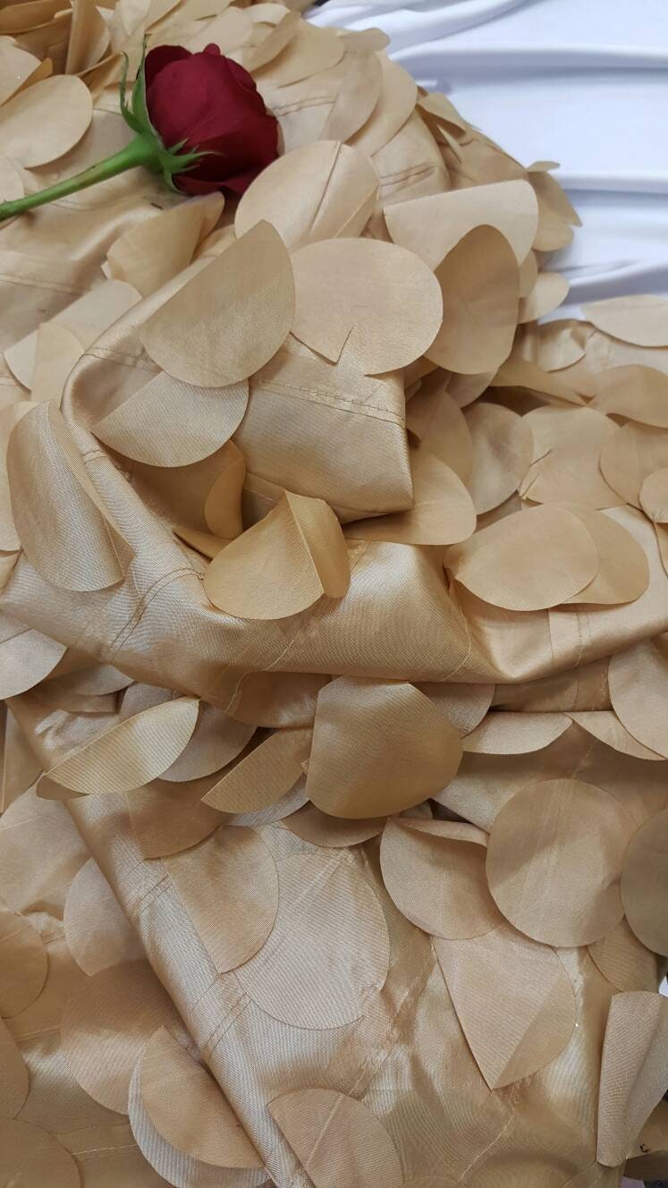 Gold Geometric Taffeta
