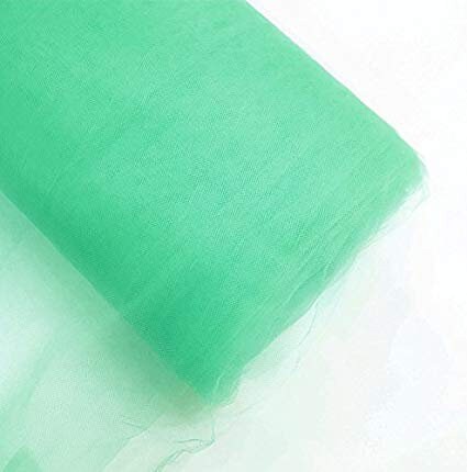Soft Polyester Tulle Bolt Mint