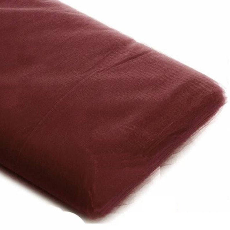 Wine Tulle Bolt 54" x 40 Yards