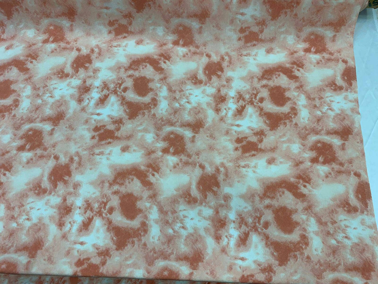 Rayon Crepon Blush Peach Fabric