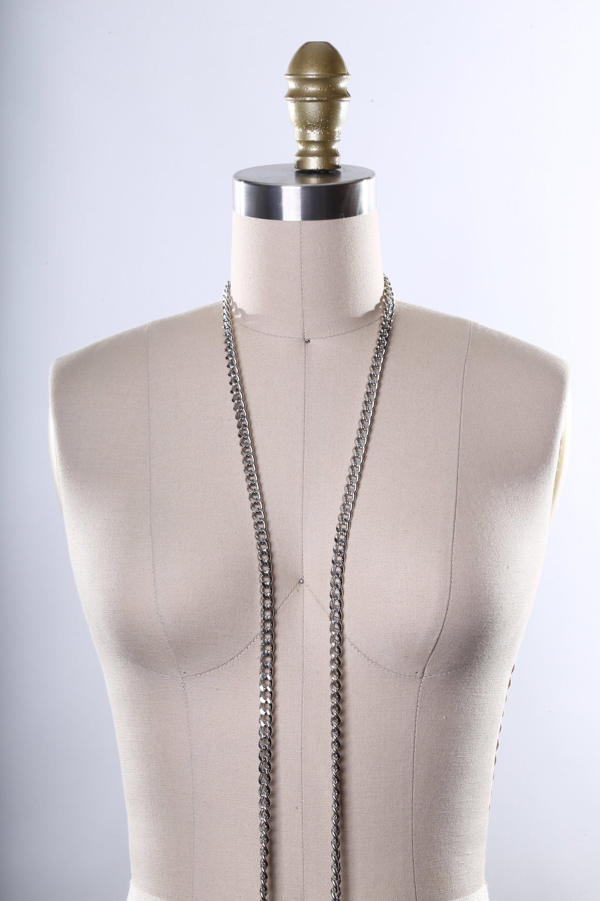 Metal Chain Trim 6mm Silver