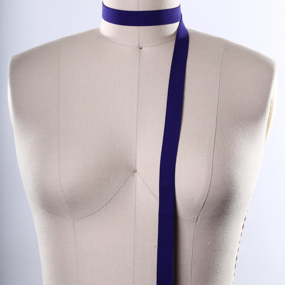 Fold Over Elastic Dark Purple 5/8"