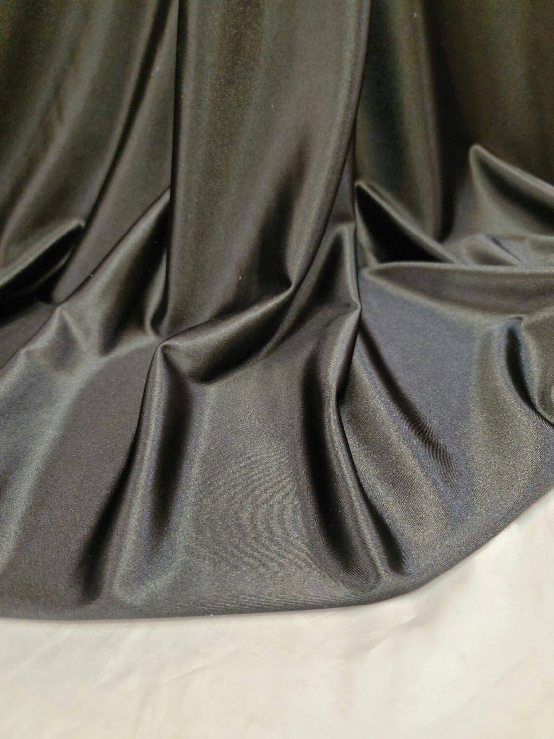 Black Stretch Nylon Spandex Fabric