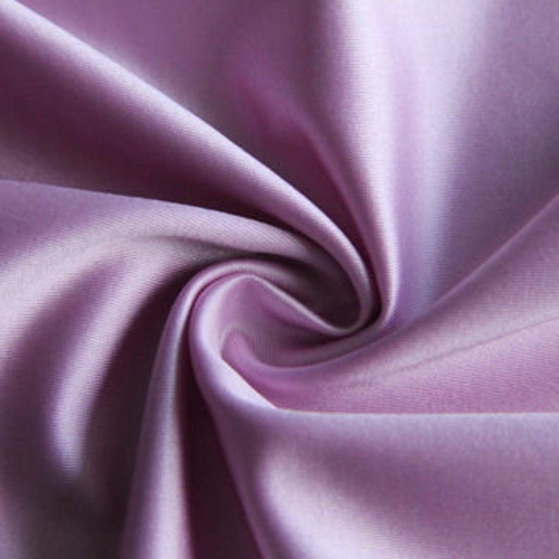 Stretch Milliskin Nylon Spandex Fabric Lavender